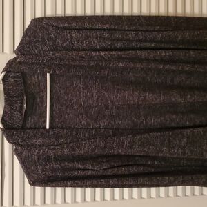 Pinc Womens Black/White Cardigan Size M